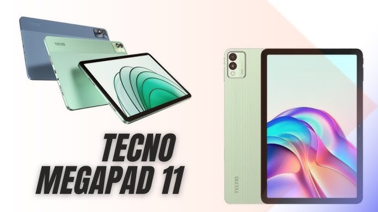 Tecno MegaPad 11 Resmi Rilis di Indonesia, Tablet Besar dengan Chipset Helio G99