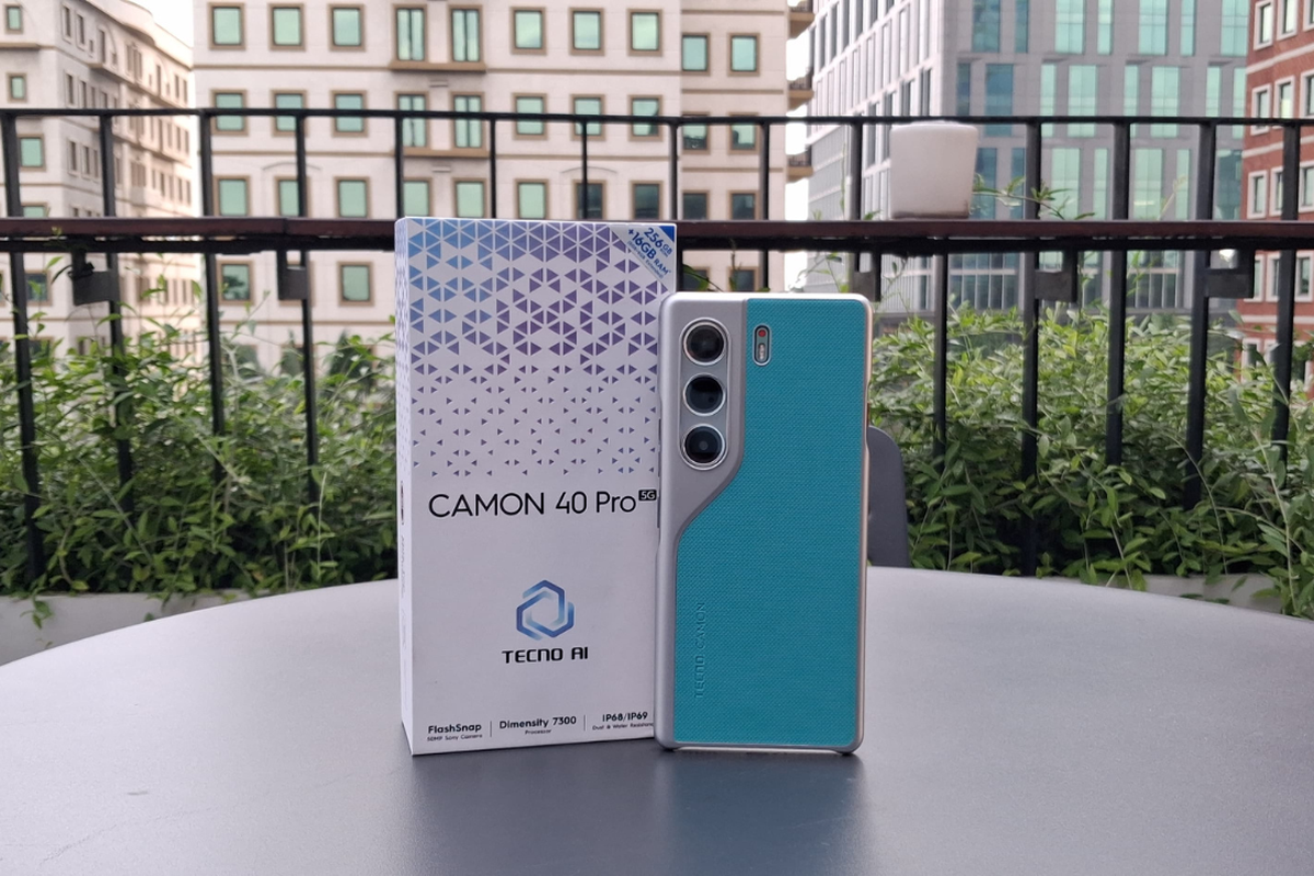 Unboxing Tecno Camon 40 Pro 5G, Performa Kamera Andal di Kelas Menengah
