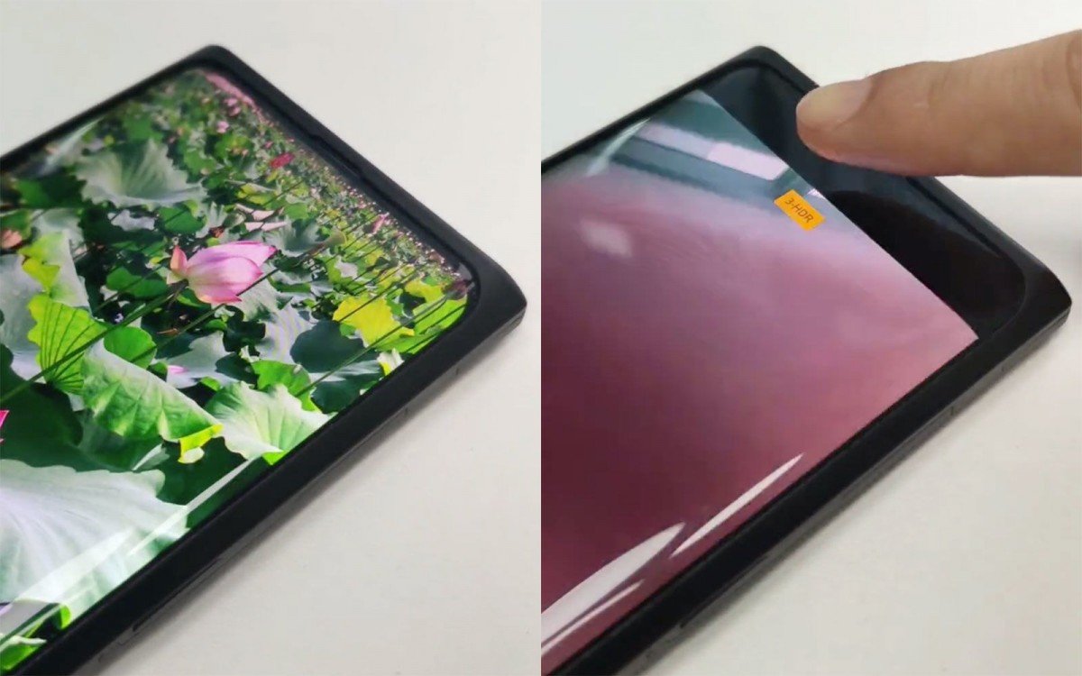 Smartphone under display camera